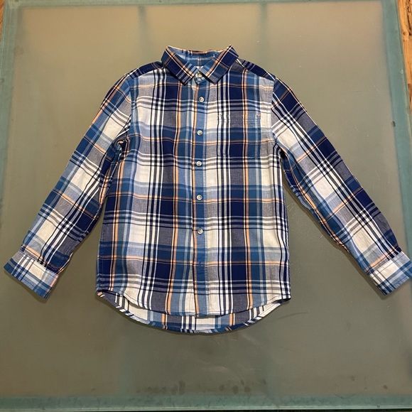 Cat and Jack Boys Button Down Shirt - Picture 1 of 7
